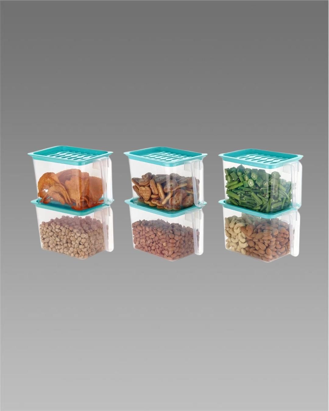 FreshStack™ Unbreakable Storage Baskets – Set of 6 (1000ml)