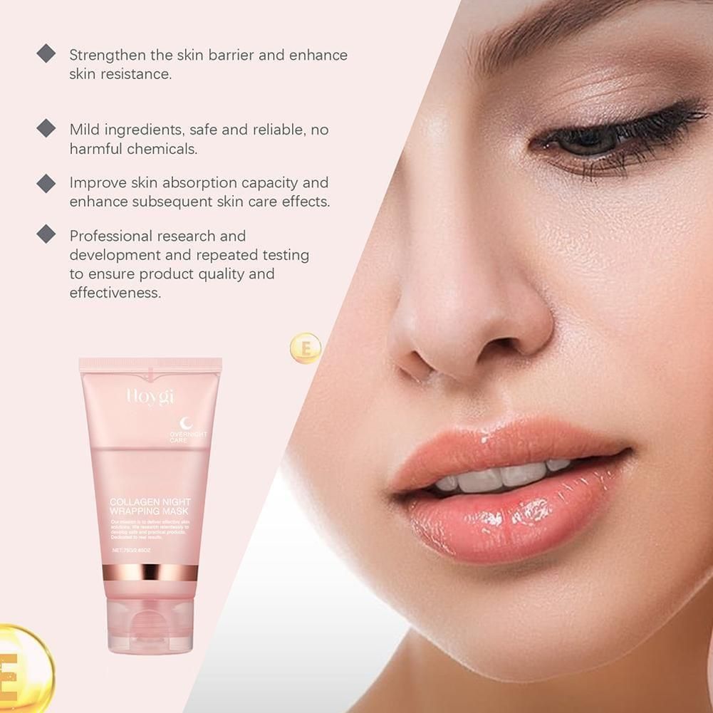 Collagen Night Peel-Off Face Mask - For Smooth and Beautiful Skin