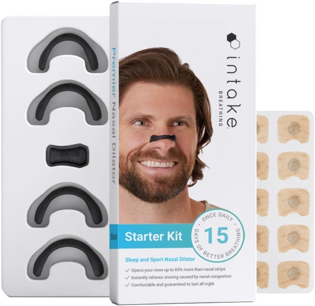 Breathing Nasal Strip Starter Kit – Instant Snoring Relief & Better Sleep