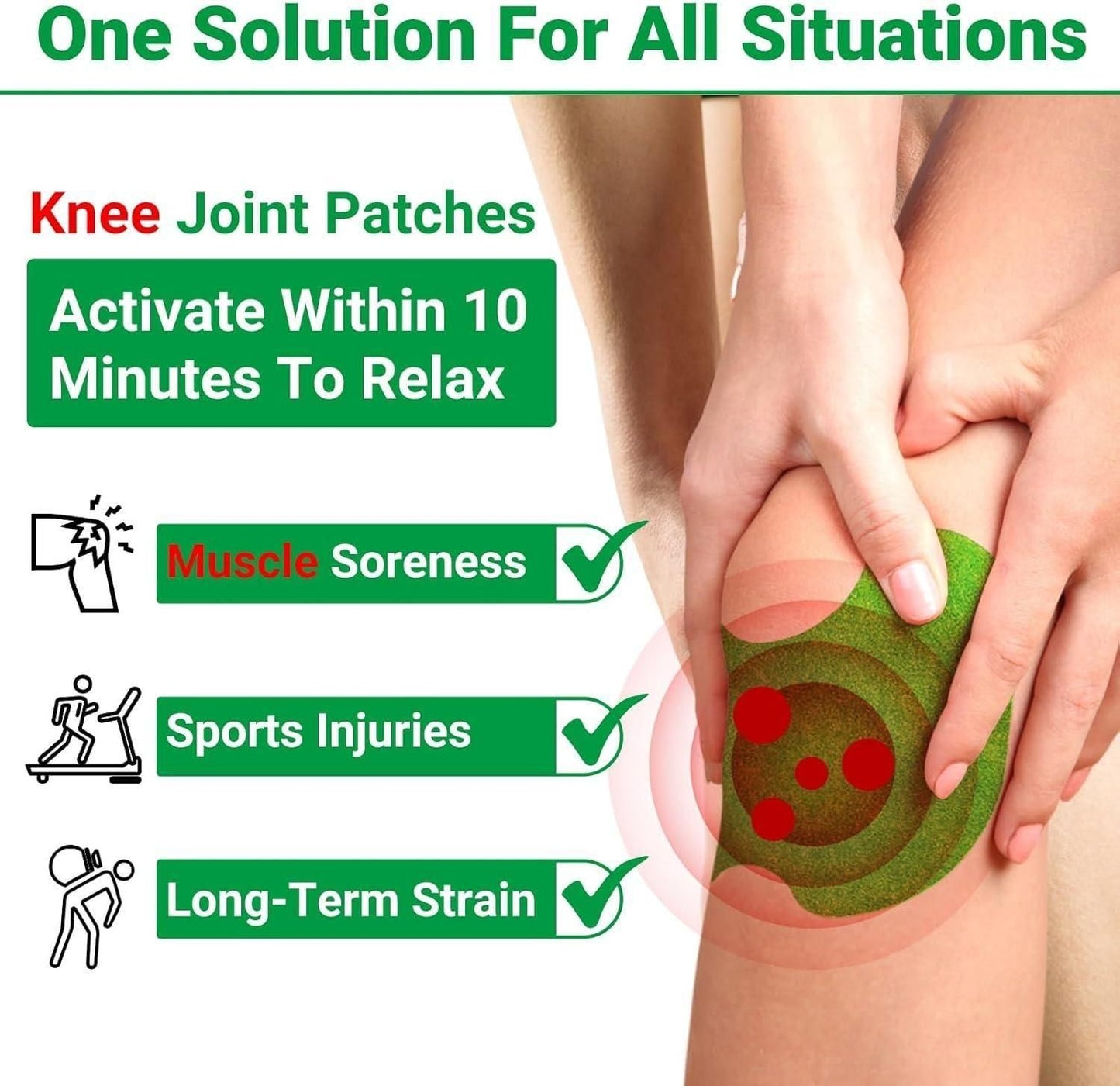 Fast-Relief Knee Patches – Instant Joint & Muscle Comfort