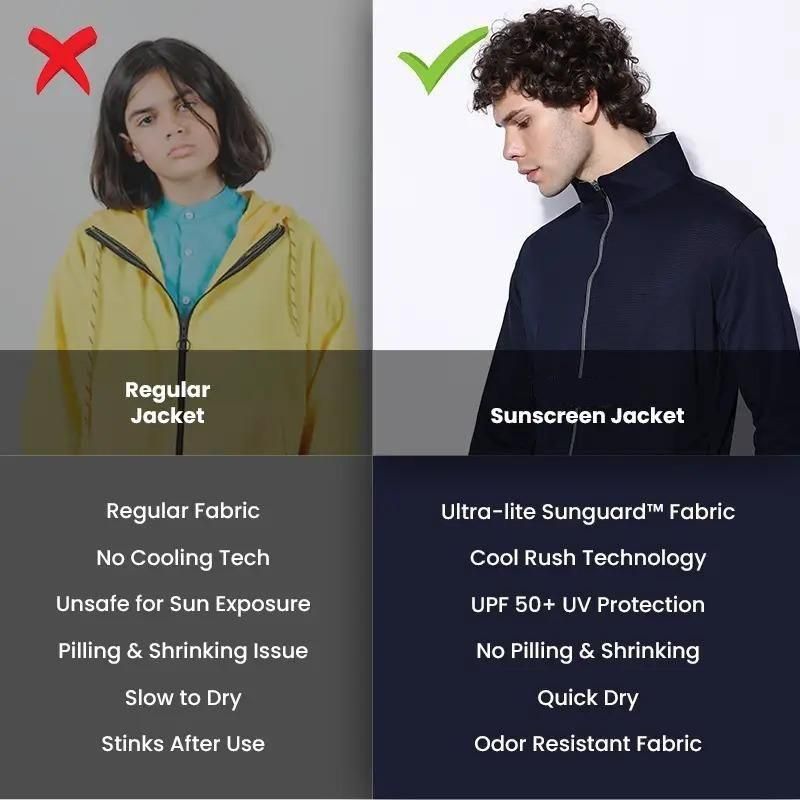 Sunscreen Jacket for UV Protection for Men and Women
