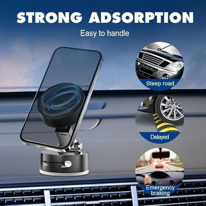 MagMount 360™ - Vacuum Magnetic Suction Phone Holder