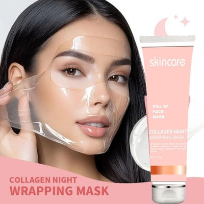 Collagen Night Peel-Off Face Mask - For Smooth and Beautiful Skin