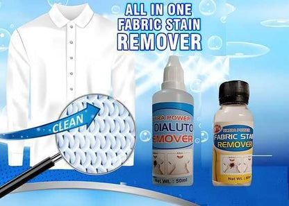 QuickFix™ Stain Solution – Instantly Removes the Toughest Stains | All in One Fabric Stain Remover | Buy 1 Get 1 Free
