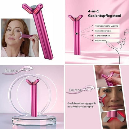 4-in-1 Beauty Device With Red Light Therapy