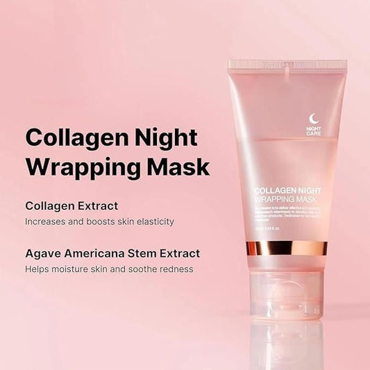 Collagen Night Peel-Off Face Mask - For Smooth and Beautiful Skin