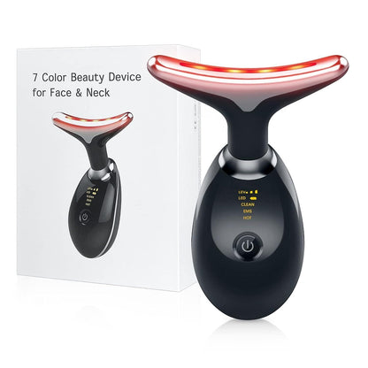 Red Light Anti Wrinkles Face Neck Eyes Vibration Massager