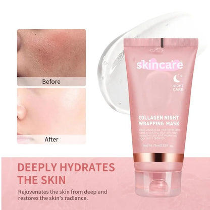 Collagen Night Peel-Off Face Mask - For Smooth and Beautiful Skin