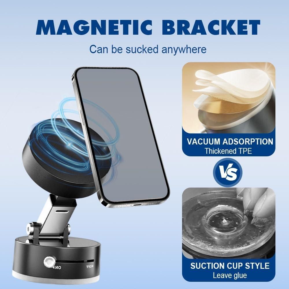 MagMount 360™ - Vacuum Magnetic Suction Phone Holder