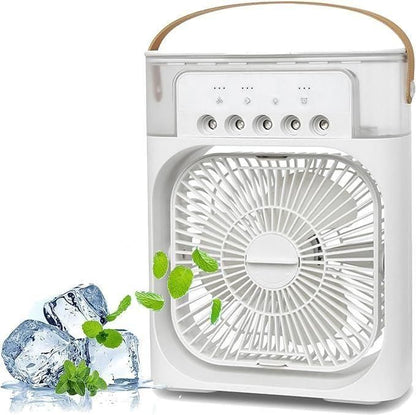 Portable 3-in-1 Air Conditioner Fan & Cooler – Instant Cooling for Home & Office