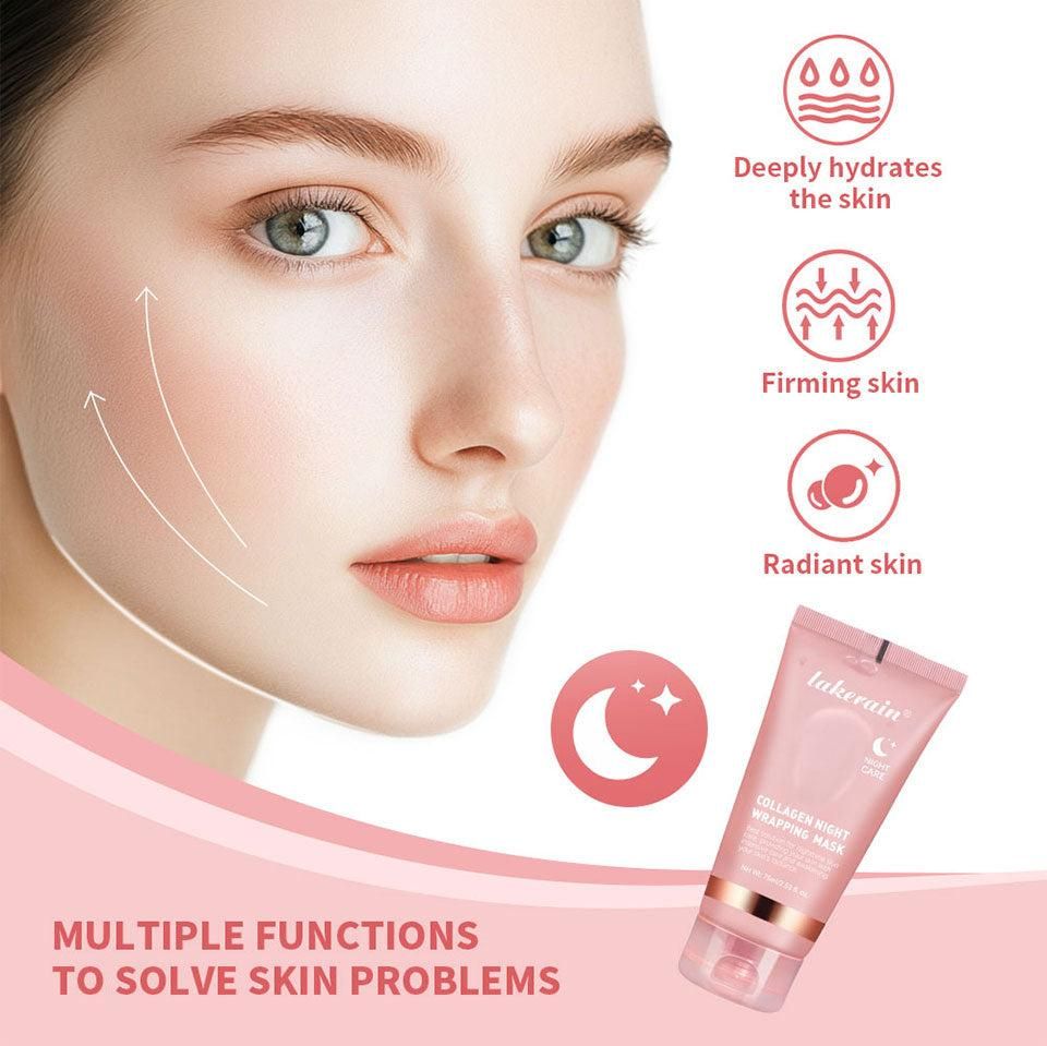 Collagen Night Peel-Off Face Mask - For Smooth and Beautiful Skin