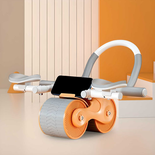 Abdominal Exercise Roller For Men & Women Automatic Rebound