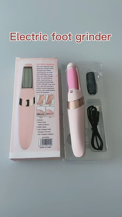 Electronic Cordless Pedicure Callus Dead Skin Remover Polishing Tool